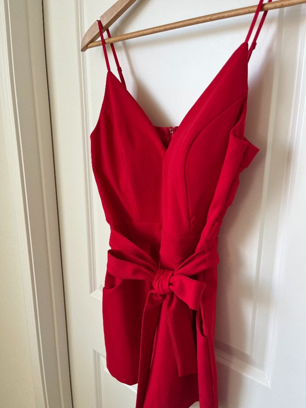 Red Le Chateau Romper